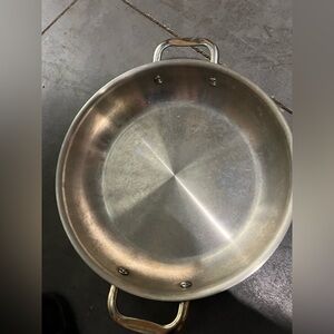 Calphalon 12” Stainless Everyday Chef’s Pan #1382 Aluminum Core Kitchen Cookware